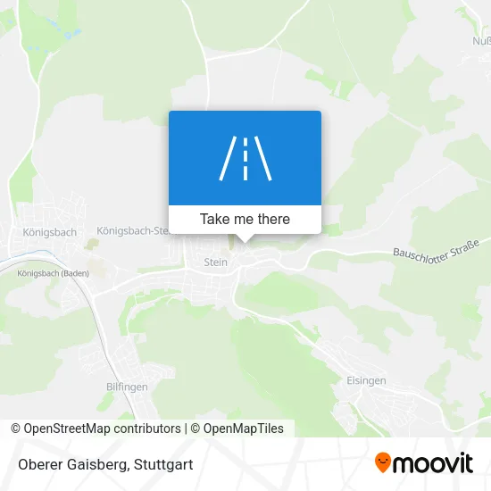 Карта Oberer Gaisberg