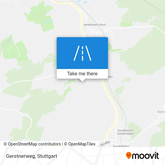 Карта Gerstnerweg