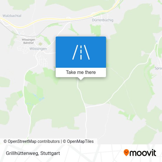 Grillhüttenweg map