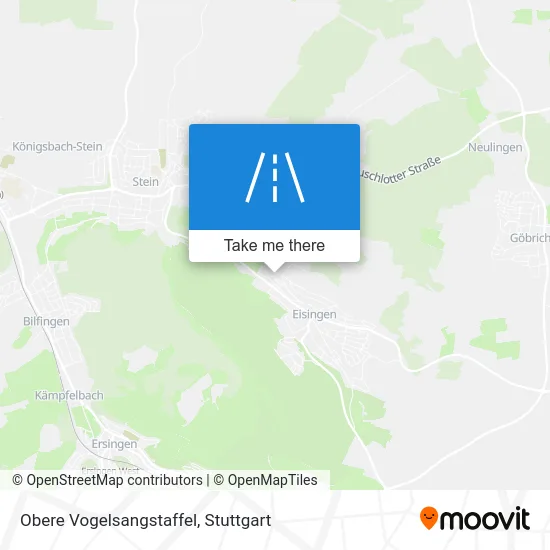 Карта Obere Vogelsangstaffel