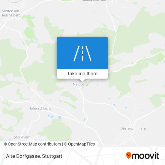 Карта Alte Dorfgasse