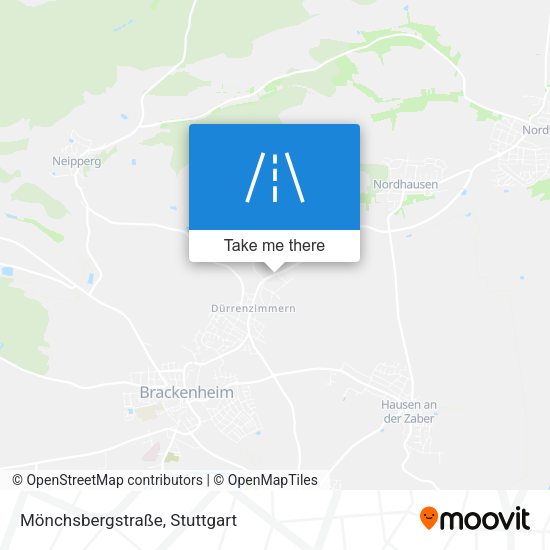 Mönchsbergstraße map