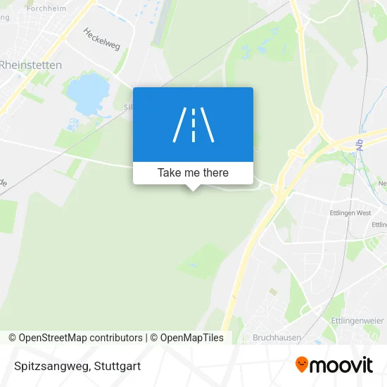 Карта Spitzsangweg