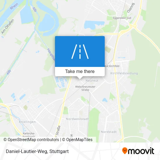 Карта Daniel-Lautier-Weg