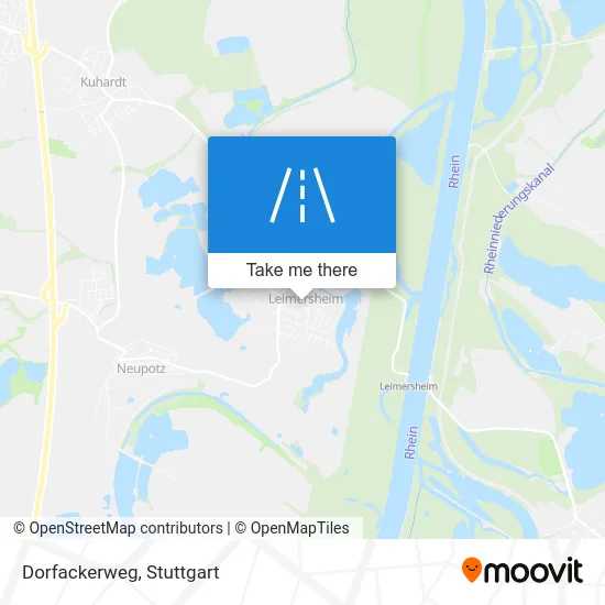 Карта Dorfackerweg