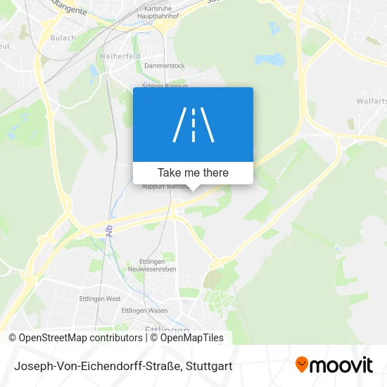 Карта Joseph-Von-Eichendorff-Straße