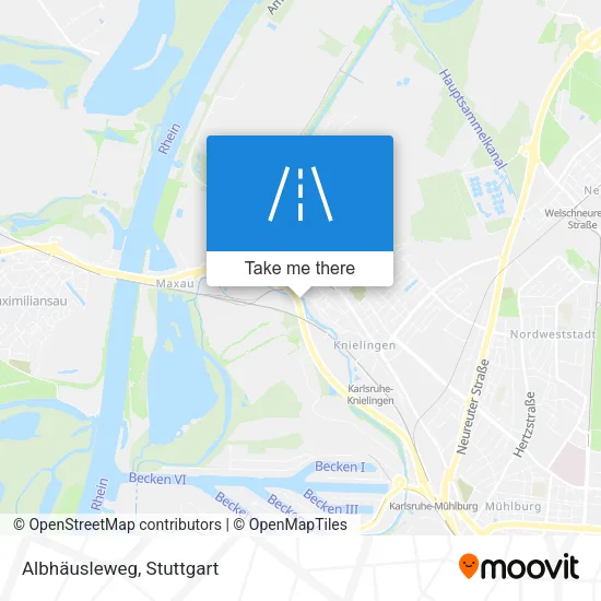 Albhäusleweg map