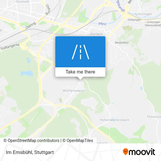 Карта Im Emsbühl