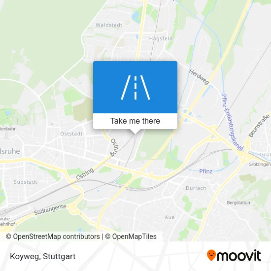 Карта Koyweg