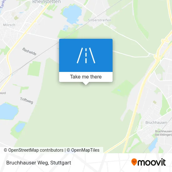 Карта Bruchhauser Weg