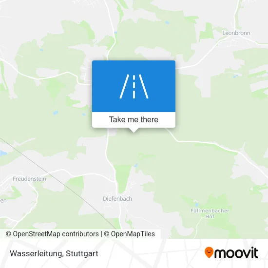 Карта Wasserleitung