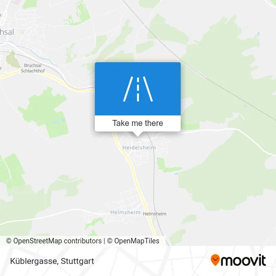 Карта Küblergasse