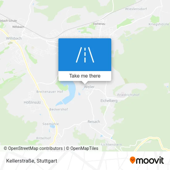 Kellerstraße map