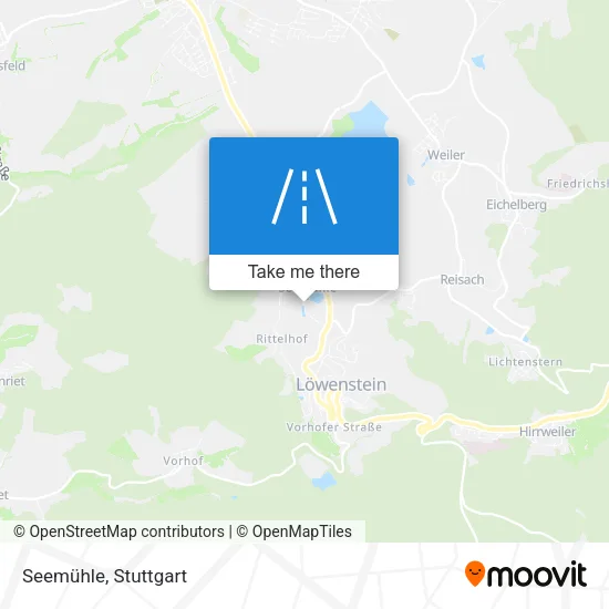 Seemühle map