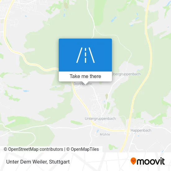 Карта Unter Dem Weiler
