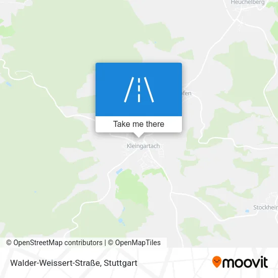Карта Walder-Weissert-Straße