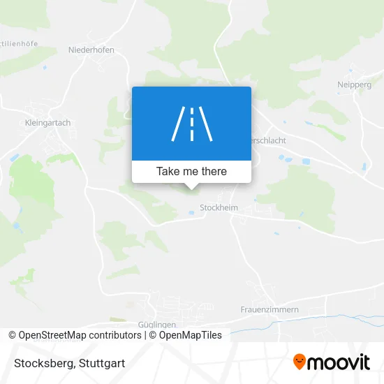 Карта Stocksberg