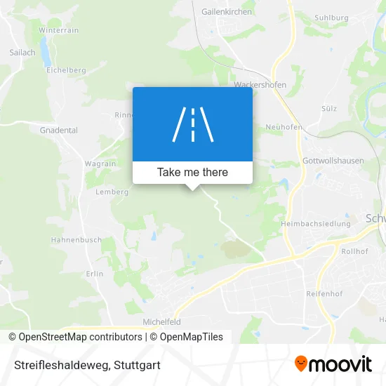 Карта Streifleshaldeweg