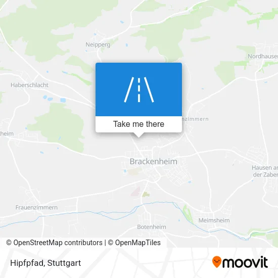 Карта Hipfpfad