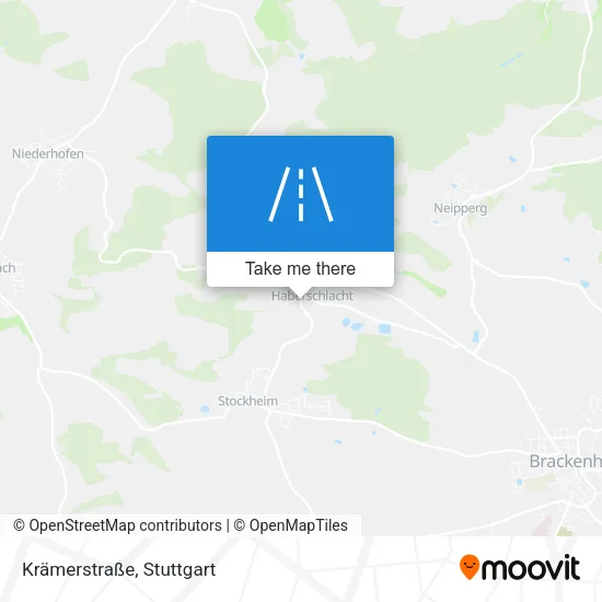 Krämerstraße map
