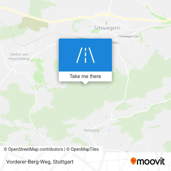 Карта Vorderer-Berg-Weg
