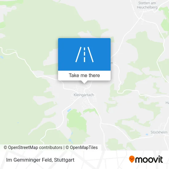 Карта Im Gemminger Feld