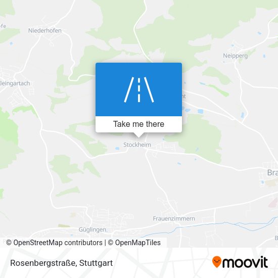 Rosenbergstraße map