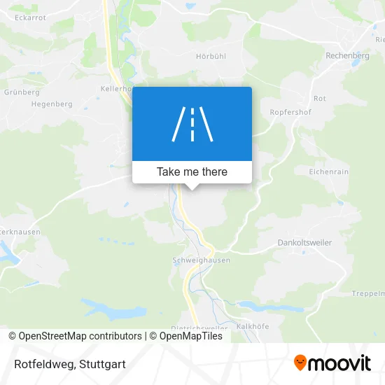 Карта Rotfeldweg
