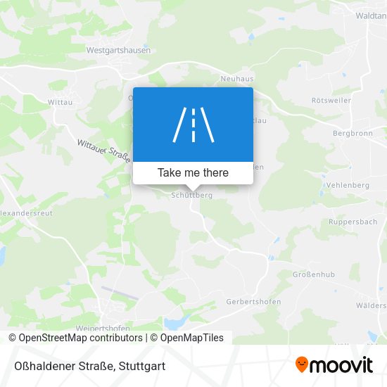 Oßhaldener Straße map