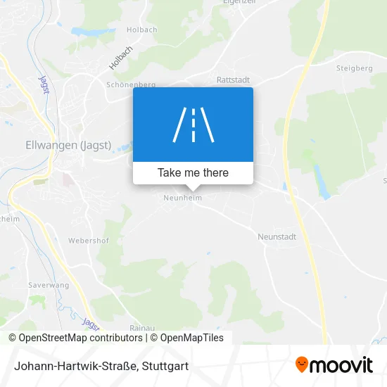 Карта Johann-Hartwik-Straße