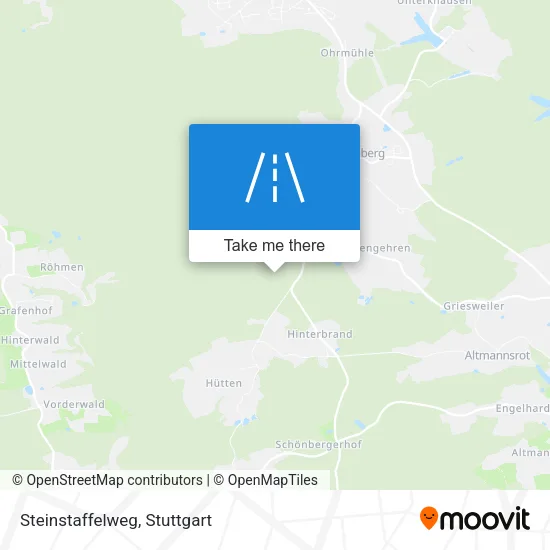 Карта Steinstaffelweg