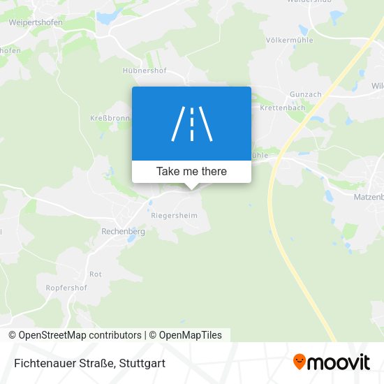 Fichtenauer Straße map