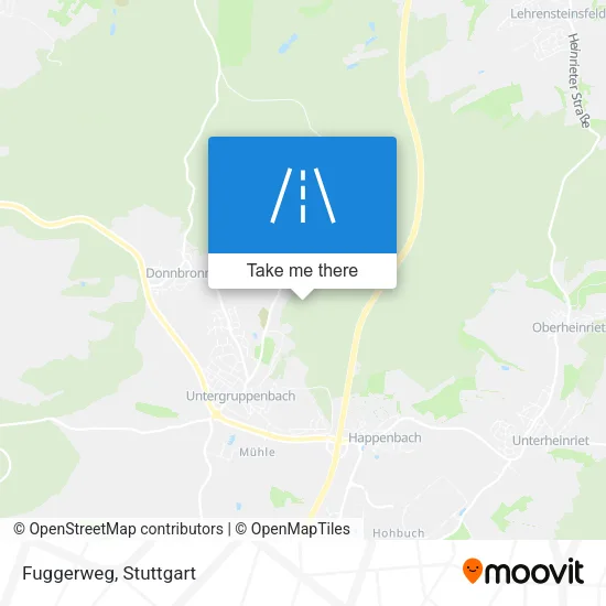 Карта Fuggerweg