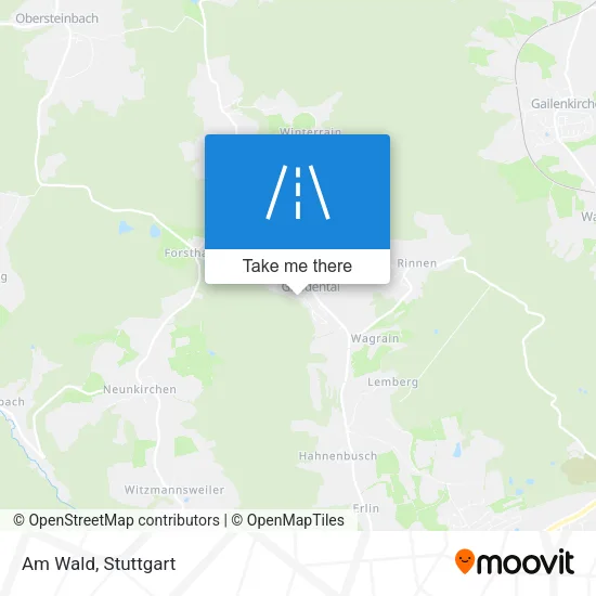 Карта Am Wald