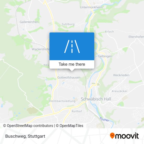 Карта Buschweg