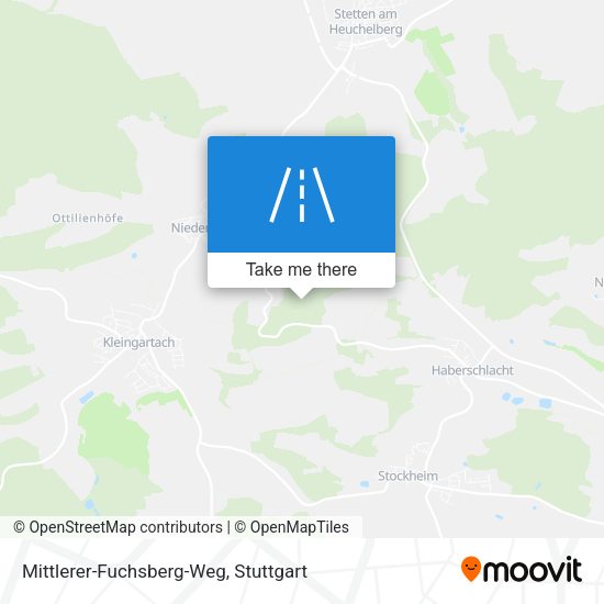 Mittlerer-Fuchsberg-Weg map