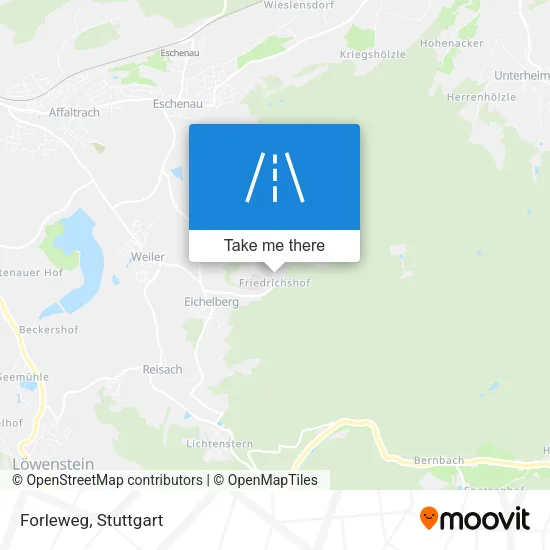 Карта Forleweg