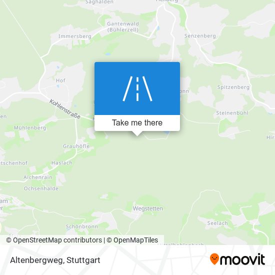 Карта Altenbergweg