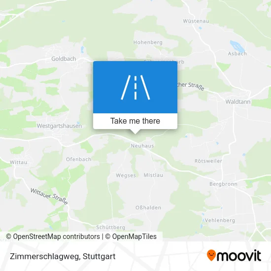 Карта Zimmerschlagweg