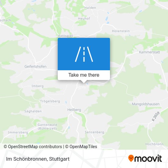 Im Schönbronnen map