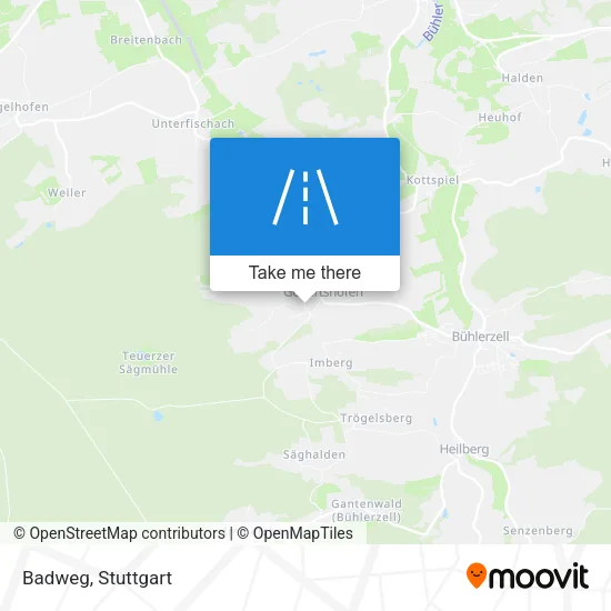 Карта Badweg