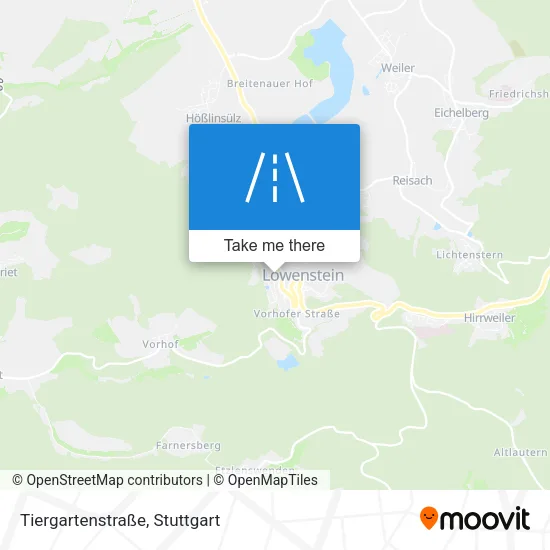 Tiergartenstraße map