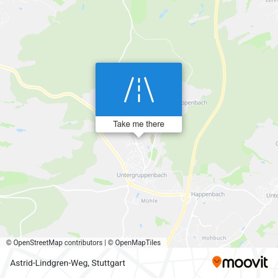 Astrid-Lindgren-Weg map