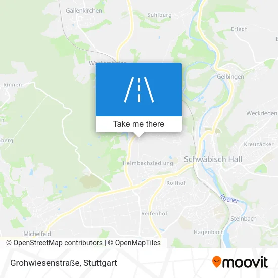 Grohwiesenstraße map