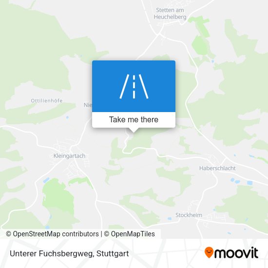Карта Unterer Fuchsbergweg