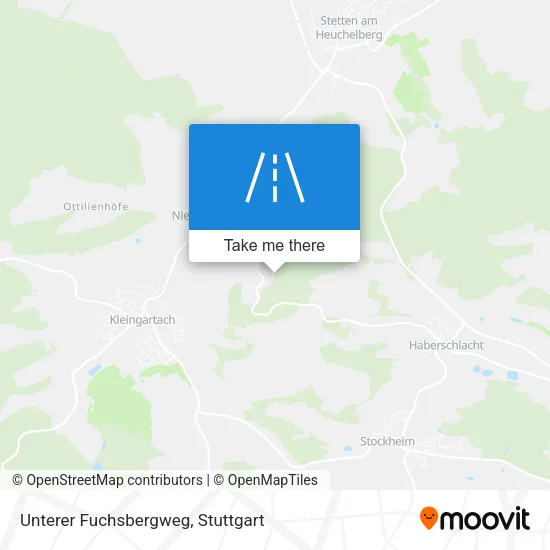 Карта Unterer Fuchsbergweg