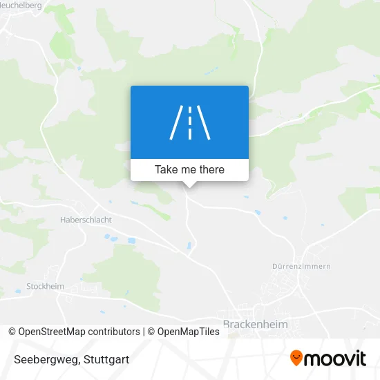Карта Seebergweg