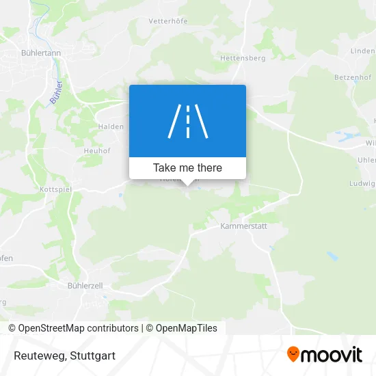 Карта Reuteweg