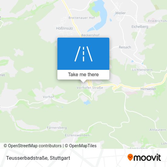 Teusserbadstraße map