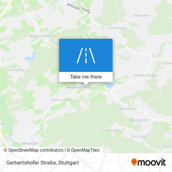 Gerbertshofer Straße map